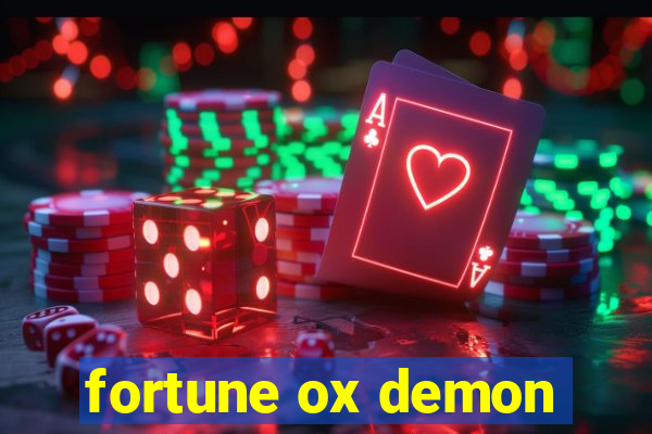 fortune ox demon